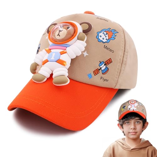 Image of VRITRAZ Kids Unisex Baseball Cap for Boys & Girls | Adjustable Strap | Comfortable Casual Cap (Age 4-12 Years)