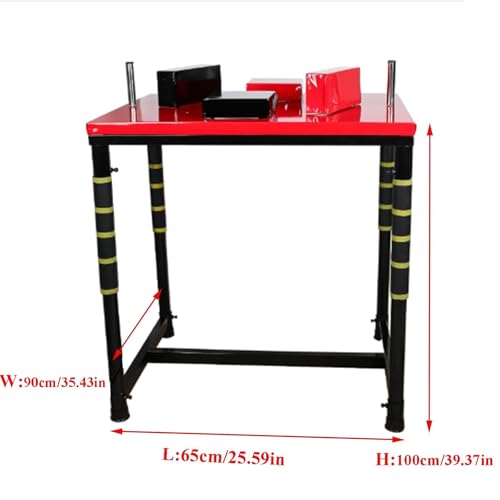 Table de lutte 65 x 90 x 100 cm pour éviter les blessures aux coudes