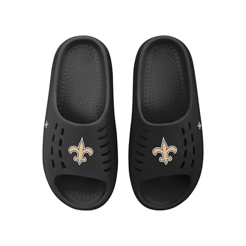 Image of FOCO Men's NFL Team Big Logo Molded Chunky Slide Sandals | Casual Sandals