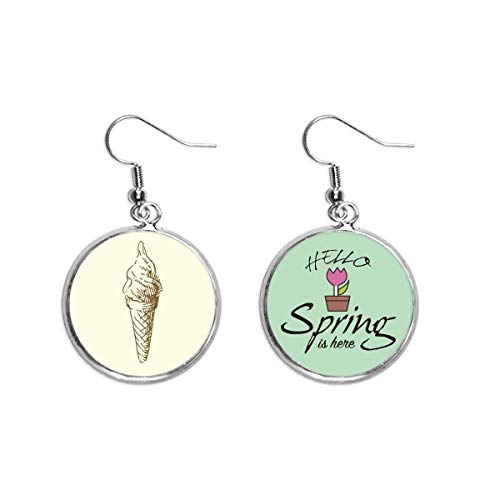 Pendientes de helado decorativos para lucir en tus paseos de primavera