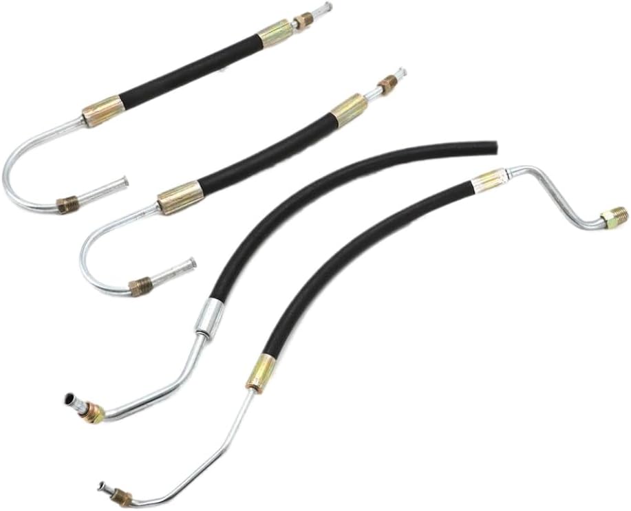 Power Steering Hose Set Kit Compatible With 1963 1979 Corvette C2 C3 Small Block 327 Or 350