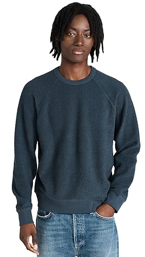 Club Monaco Men's Long Sleeve Boucle Sweatshirt