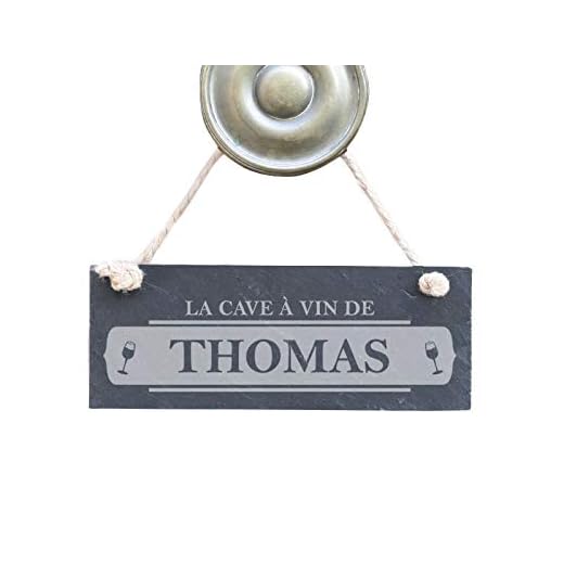 Plaque de porte personnalisée - La Cave à Vin de.