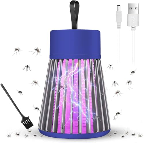 Image of Electronic Portable LED Mosquito Killer Machine Trap Lamp, Mosquito Killer lamp for House, Bug Zapper for Indoor Outdoor Garden (killer-54626)
