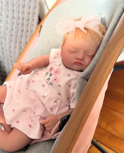 Muñeca Bebé Reborn Realista 20 Pulgadas Vinilo Suave miniatura 6