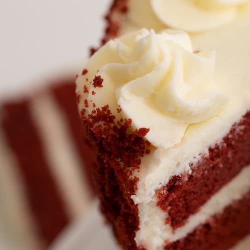 Carlo’s Cake Boss Red Velvet Cake, Small 6” Size - Serves 6 To 8 - Birthday Cakes And Treats For Delivery - Ideal Gift For Women, Men And Kids - Baked Fresh Daily, Delivered Frozen In Dry Ice #TOP1
