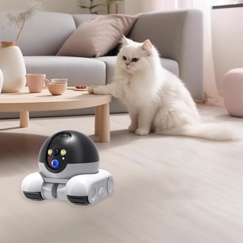 Monitor para bebés y mascotas 4K con movimiento PTZ inteligente 5