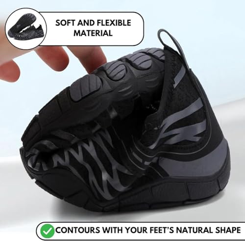 Grounded Barefoot Footwear for Women Men with Neuropathy, Hike Barefoot Shoes for Neuropathy, Wide Toe Box & Non-Slip2