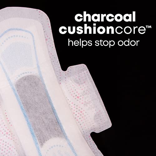 U By Kotex Balance Ultra Thin Overnight Pads With Wings, Extra Heavy Absorbency, 90 Count (Packaging May Vary) #TOP2