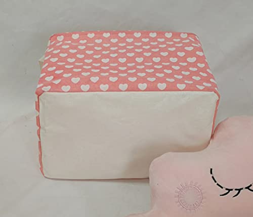 Image of MAIZMZ Girls Storage Basket Pink Valentine's Day Gifts Basket Waterproof Organizer Nursery Bins Toy Box for Organizing Home /Dorm /Kitchen /Pet /Office /Closet /Shelf /Room Decor