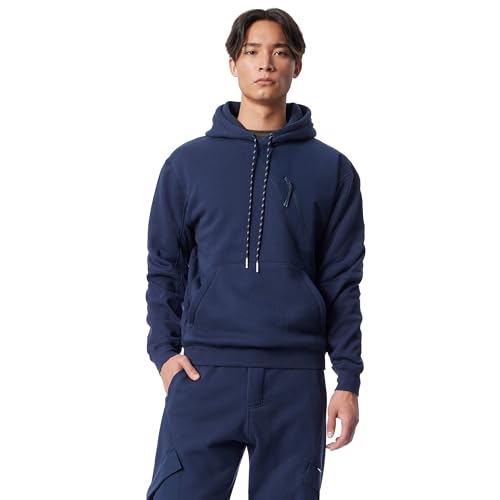 Men's Nova Drawstring Hoodie Pullover with Ribbed Cuffs and Waist Standard