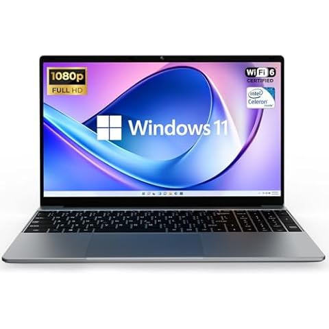 ApoloMedia 12GB RAM, 512GB SSD Laptop, Expandable 1TB, 15.6'' HD Display, with Intel Celeron N5095 Processor, Wi-Fi5, 170°Open Angle,Windows 11, Gray Cover