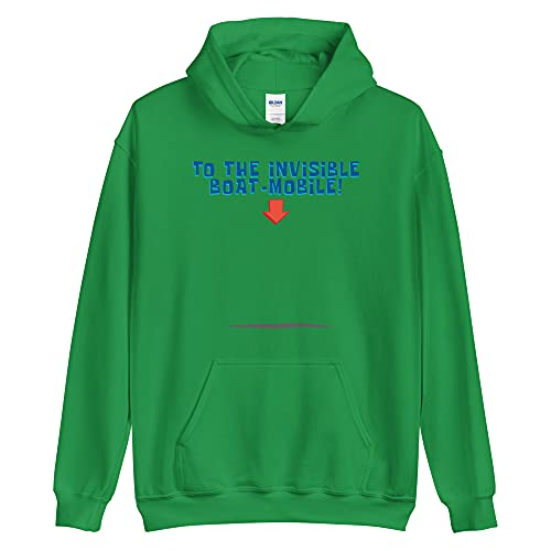 SpongeBob SquarePants Invisible BoatMobile Hooded Sweatshirt
