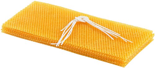 Bienenwachsplatten Your Design: 6 Bienenwachsplatten für Kerzen