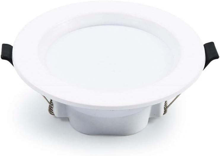 Recessed Glare LED Recessed Downlight Waterproof IP44 Integrated Ultra Slim Down Lights LED Driver Included for Hallway Stage Office Pathway Living Room Bedroom Bathroom Integrated