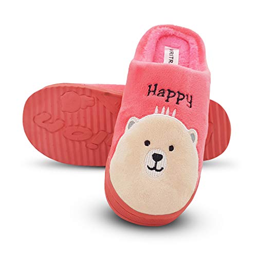 Image of VRITRAZ Women's Comfort Slip On Closed Toe Warm Winter House Clog Indoor Slipper