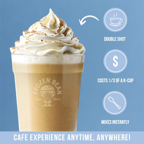 Image of The Frozen Bean Vanilla Bean Instant Coffee Frappe, 10 Sticks