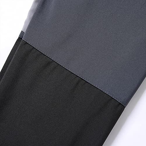 Veste en cuir homme imperméable à fermeture éclair pour l'automne