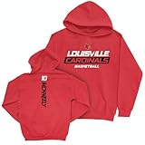 NIL Store Isaac McKneely Louisville Men's Basketball Red Rush Hoodie
