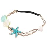 Diseño elegante y hermoso de flores, estrellas de mar, conchas naturales y conchas con un proceso súper refinado.