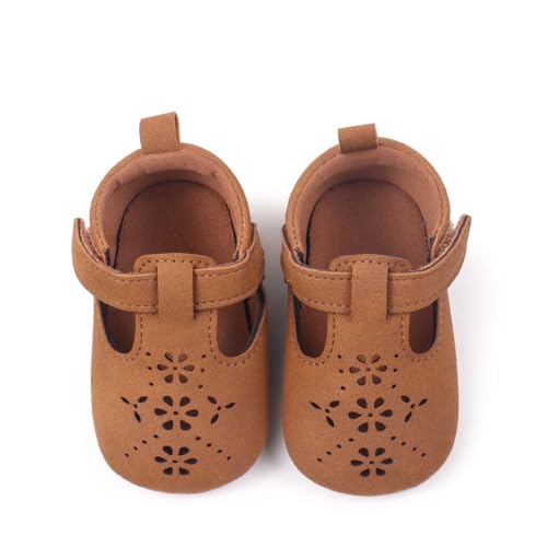 Baby Girls Shoes Solid Newborn First Walk Loafers Flats4