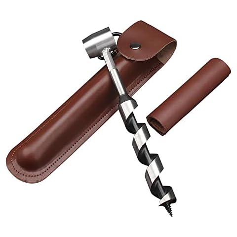 Sparklenut Hand Drill for Woodworking, Wrench Bushcraft Woodworking Hand Drill Survival Vacuum Cleaner Fire Stick Outdoor for Outdoor Activities, Jungle Crafts, Camping, Trekking Cover