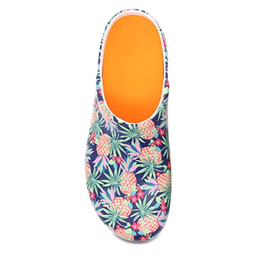 Image of Dansko Kane Slip-On Mule Clog for Women - Lightweight Cushioned Comfort and Removable EVA Footbed with Arch Support - Easy Clean Uppers