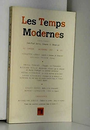 Les temps modernes 495 (octobre 1987)