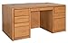 Martin Furniture Contemporary 60" Double Pedestal Desk