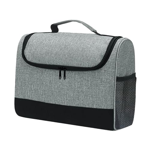 de Camarero – Organizador de Gran Capacidad de 12.8 Pulgadas | de Herramientas de Barra Gris – Mango de Goma Antideslizante Resistente Conveniente Almacenamiento de Viaje para Bar en casa