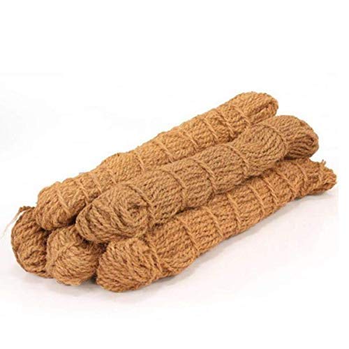 COIR GARDEN Coconut Coir Rope for Crafts/Garden/Well/Plant Hanger - 14 Feet Length - Pack of 10 (B083Q38KWL) Amazon Price History, Amazon Price Tracker