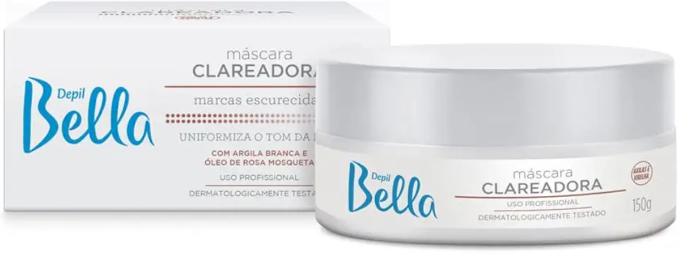 Depil Bella - Máscara Clareadora Axilas e Virilha 150g