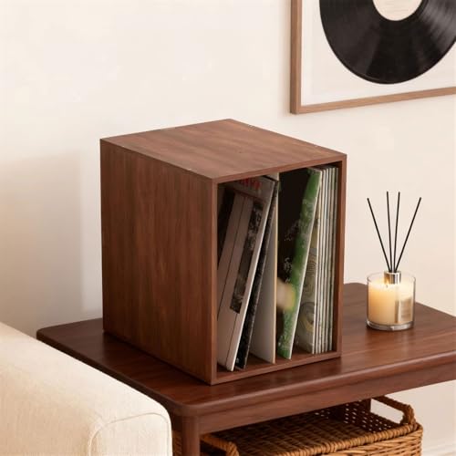 Support de table pour disques vinyles et CD : sublimez votre salon