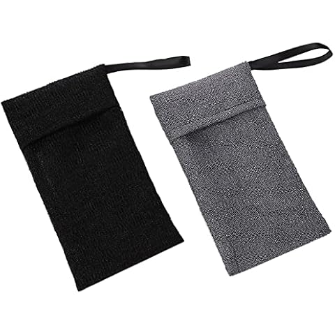 2 Piezas Bolsa Jabon,Protector de Esponja,Saco Jabon para Jabon e Champu Solido,Bolsitas Cuadradas Cover