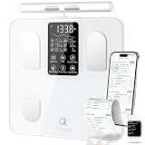 arboleaf Scale for Body Weight, Upgrade 50+ Metrics 8-Electrode Smart Scale with BMI, Body Fat, Muscle Mass, Full Body Composition Analyzer, High Precision Digital Bathroom Scale