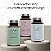 Biotin, Zink & Selen - 10000 µg Biotin, 10 mg Zink-Bisglycinat, 55 µg Selen - 365 vegane Tabletten - Haar-Vitamine im Jahresvorrat - für Haare, Haut & Nägel - ohne Zusatzstoffe - Balanced Vitality