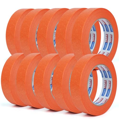 Image of Adhes Orange Masking Tape Painter Tape 25mm x 50m