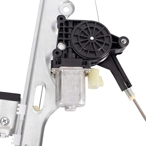 Image of TRQ Front Power Window Regulator and Motor Assembly RH Right Passenger Side Compatible with Select Cadillac /Chevrolet /GMC Models GM1351110 741-645 15077852 19120847 88981019