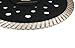 JDK Diamond Tools 6 Inch Reinforced Continuous Rim Cutting Disc Turbo Diamond Saw Blade for Cutting Granite Stone Masonry Brick Block Concrete with 7/8’’-5/8’’ Arbor