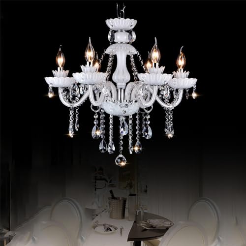 Lustre en cristal de luxe pour illuminer un salon sombre ou grand espace
