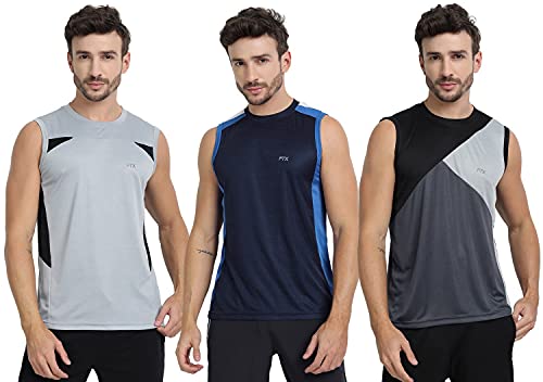 Image of FTX Men's Solid Regular Fit T-Shirt