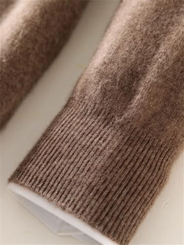 Men's 100 Percent Wool Sweater Winter Casual Long Sleeve Knit Pullovers3