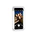 LuMee Two Selfie Phone Case, White Glossy | LED Lighting, Variable Dimmer | Shock Absorption, Bumper Case | iPhone 8 / iPhone 7 / iPhone 6s / iPhone 6