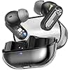TOZO Crystal Pods Auriculares Inalámbricos Bluetooth 5.4 con Híbrida ANC Llamadas IA ENC ORIGX 2.0 Acústico EQs Ajuste 35H Reproducción Gaming Modo Carga Rápida USB Tipo C IPX5 Negro