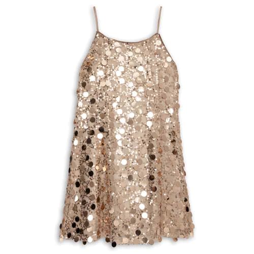 Speechless Girls' Sleeveless Sequined Party Slip Dress4