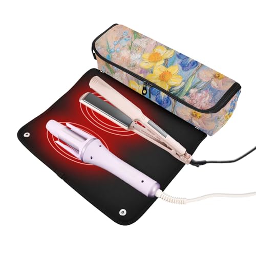 Bolsa organizadora para plancha de pelo y herramientas de cabello miniatura 2