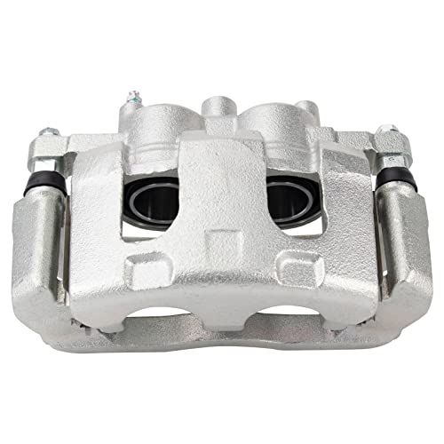 Image of TRQ Front Right Brake Caliper w /Bracket Passenger Side