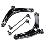 Frenzybro 4pcs Front Lower Control Arm with Ball Joints Sway Bar Link Suspension Kit Compatible with 2007-2014 Mitsubishi Outlander, 2008-2017 Lancer, 2011-2017 Mitsubishi RVR and Outlander Sport
