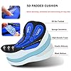 NuCamper Caleçon de Cyclisme pour Homme Cuissard de Cyclisme rembourré avec élastique 5D Gel Coussinet de siège résistant aux Chocs Séchage Rapide #4