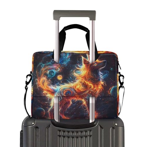 Funda para laptop ALAZA Galaxy Dog 13-15.6 pulg miniatura 3